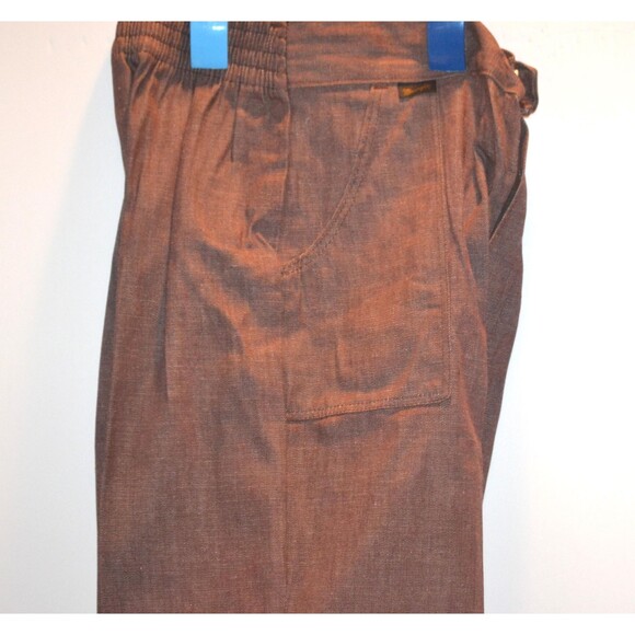 Wrangler Super Bell Flat Front 1960 to 1970 Brown - Picture 3 of 7